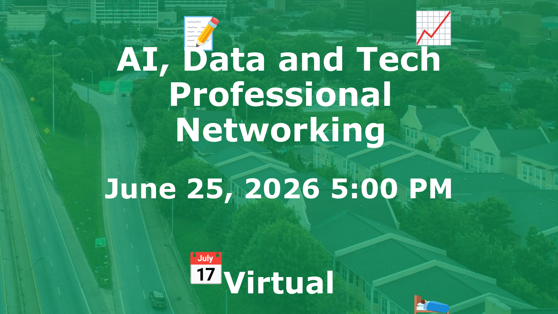 AI, Data and Tech Professional Networking event image